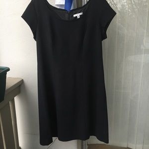 “Little black dress” size 16 gabardine-like fabric